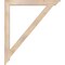 Ekena Millwork Traditional Traditional Smooth Bracket, Douglas Fir, 3 1/2"W x 38"D x 44"H BKT04X38X44TRA01SDF - alternate 2
